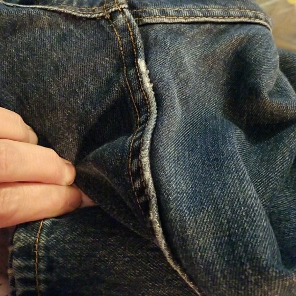 VINTAGE 550 Levi's high rise size 10 left - Picture 6 of 6